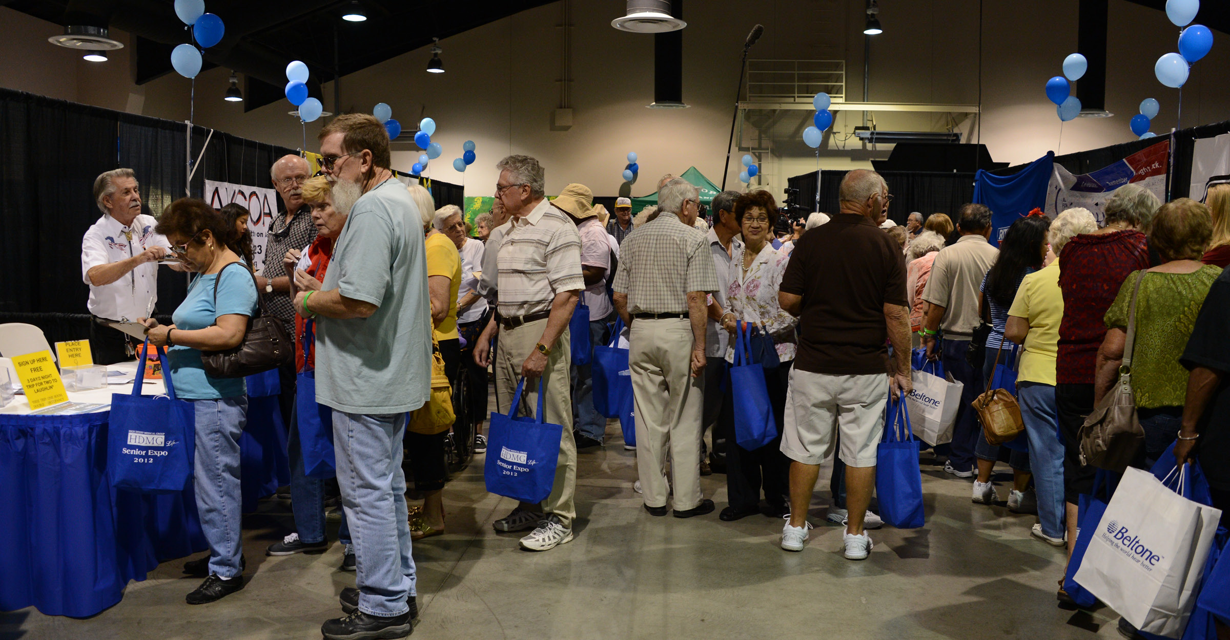 A crowded event!