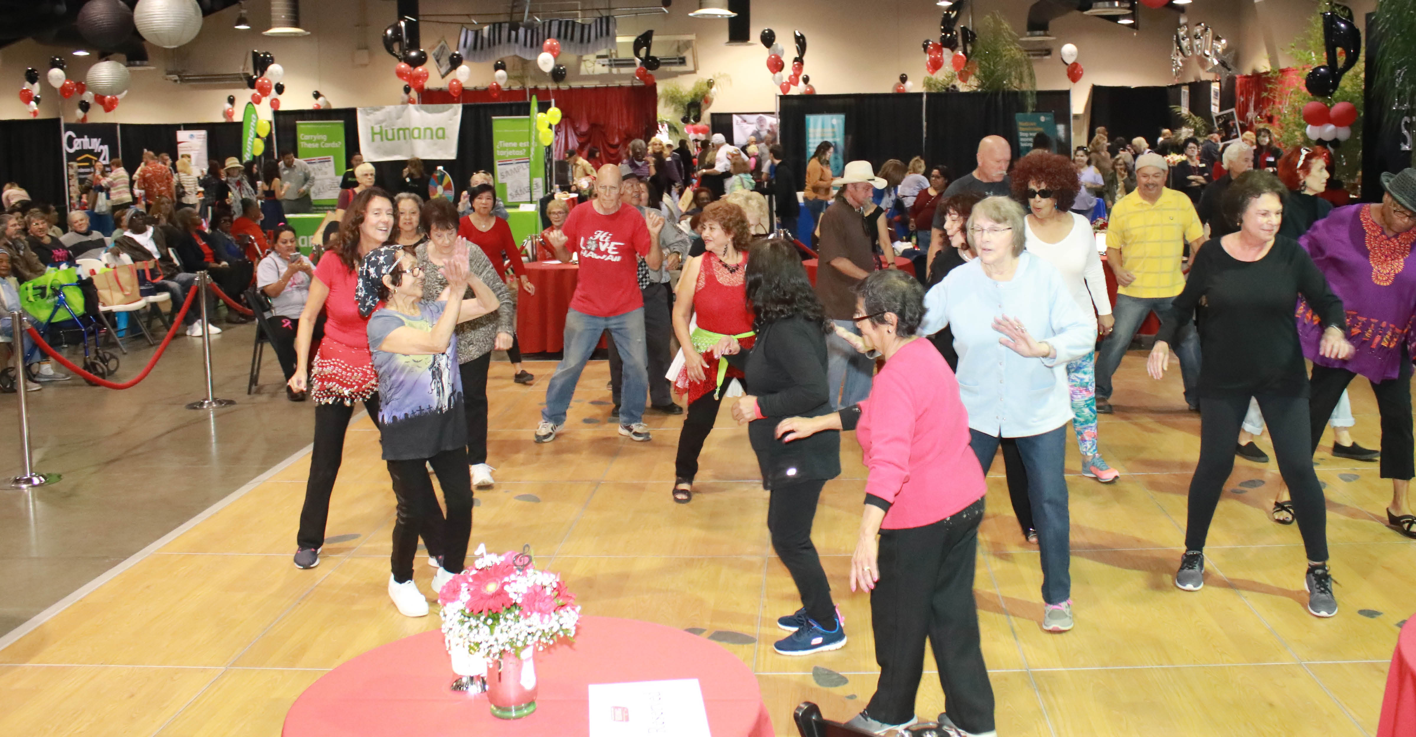 Seniors Dancing