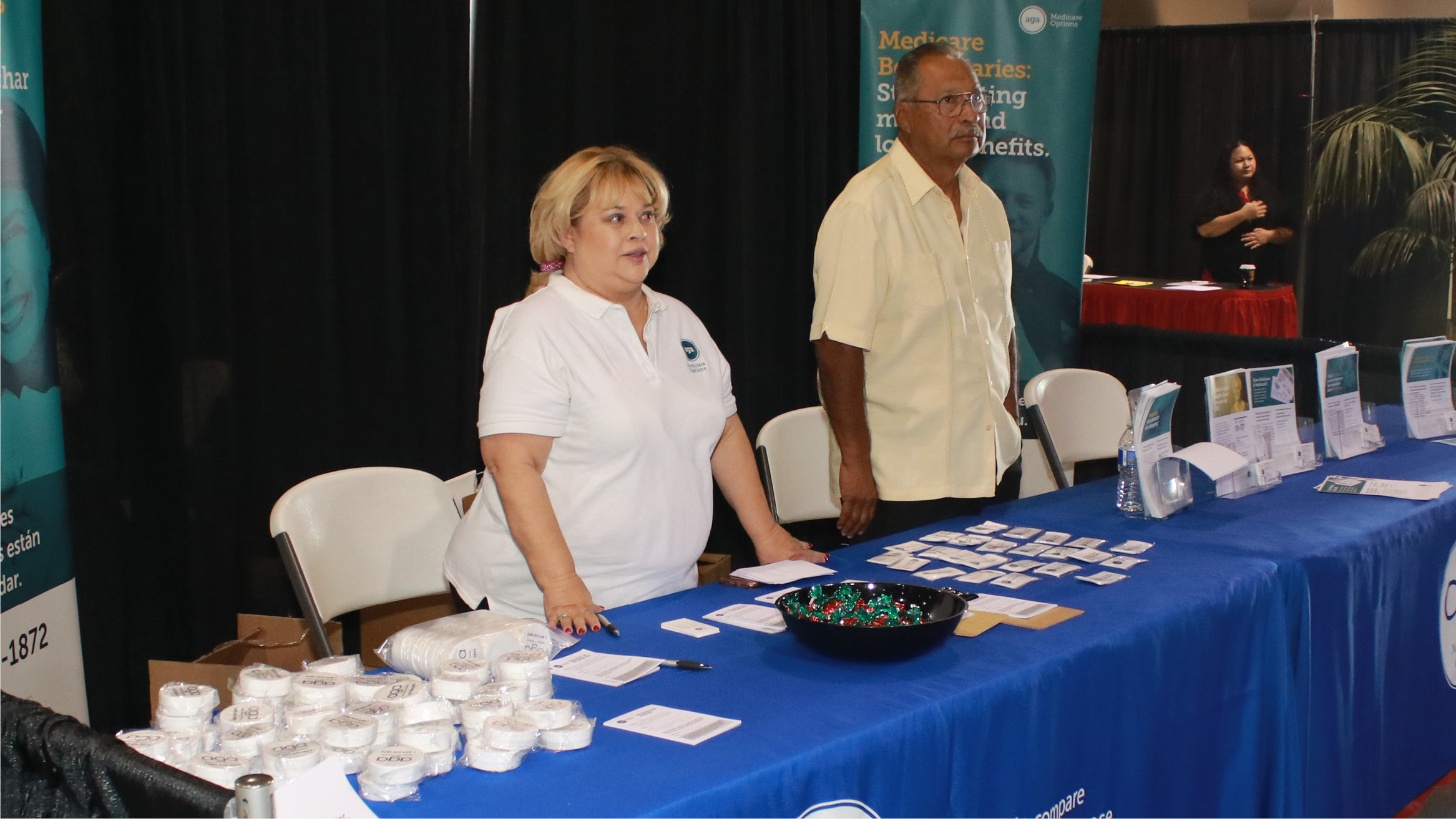 AGA Health Plan Booth